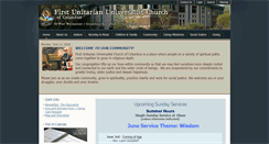 Desktop Screenshot of firstuucolumbus.org